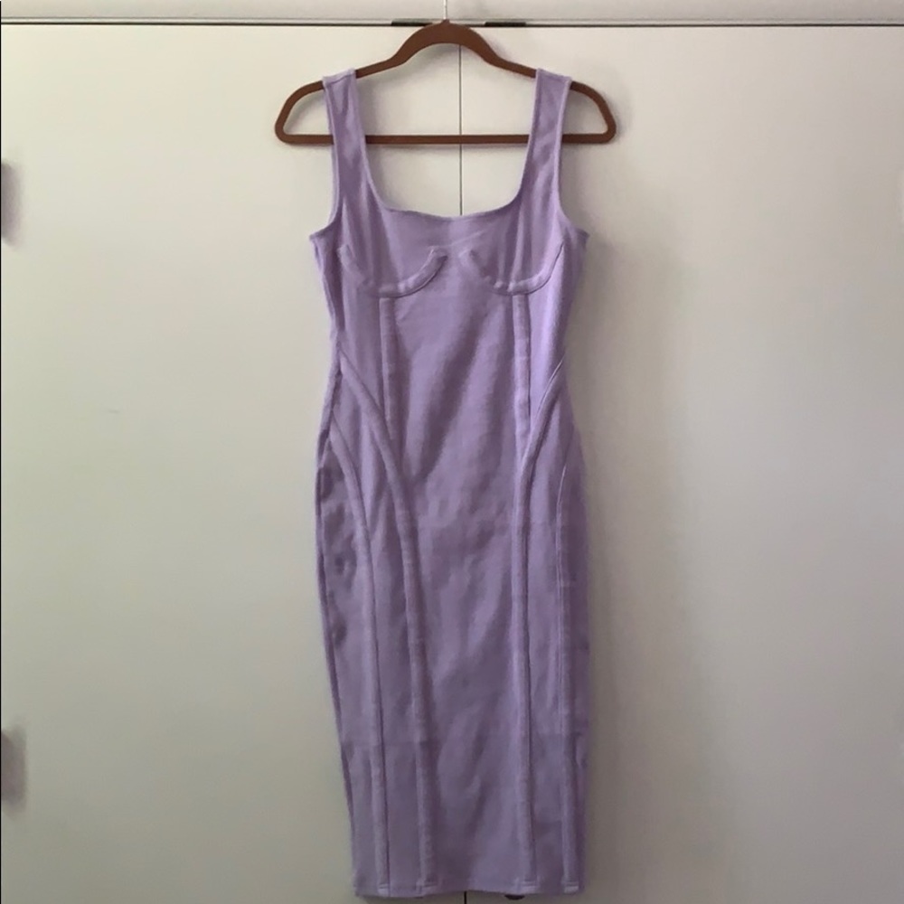 BRAND NEW Fashionova Strut It Ribbed Midi Dress - Picture 4 of 6